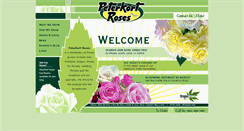 Desktop Screenshot of peterkortroses.com